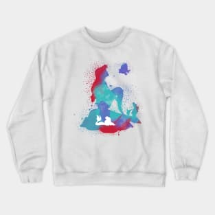 Being a mermaid you are happy Crewneck Sweatshirt